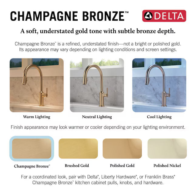 Delta Gold Champagne Bronze Deck-mount Cold Water Dispenser