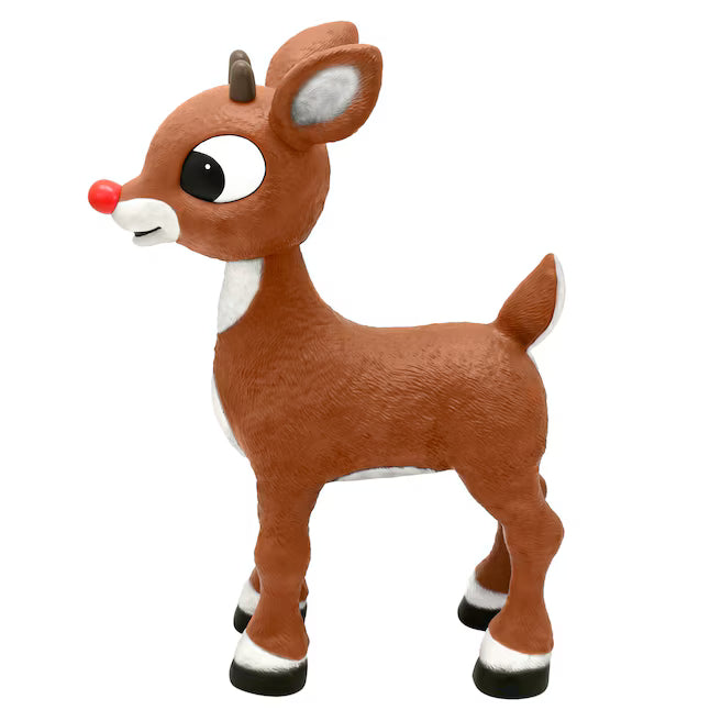 Rudolph the Red-Nosed Reindeer 3.1-ft Rudolph Animatronic Outdoor Christmas Decoration