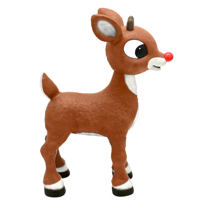 Rudolph the Red-Nosed Reindeer 3.1-ft Rudolph Animatronic Outdoor Christmas Decoration