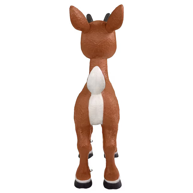 Rudolph the Red-Nosed Reindeer 3.1-ft Rudolph Animatronic Outdoor Christmas Decoration